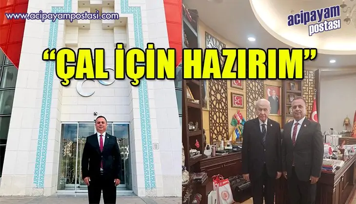 “BÜYÜK ÇAL AİLESİ’NE 1 DÖNEM DAHA HİZMET
                    EDECEĞİZ”