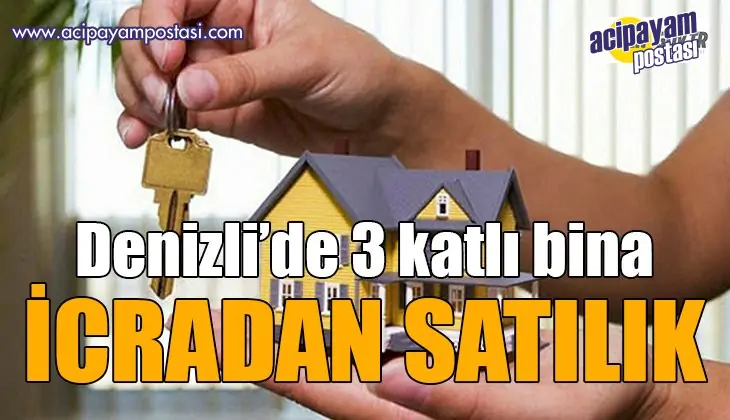 Denizli 3
                    katlı bina icradan
                    satılıktır