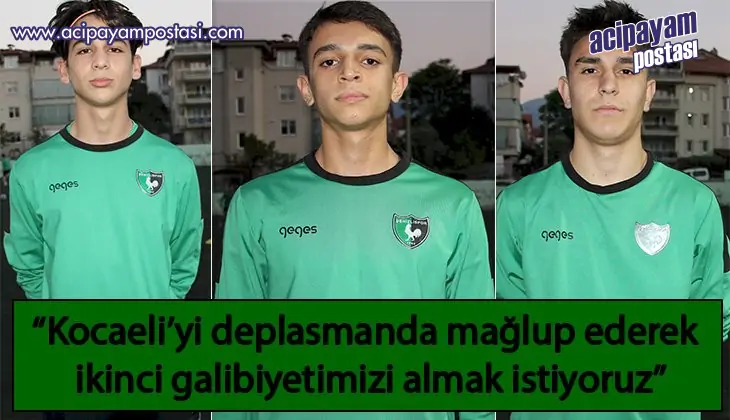 Denizlispor’un Genç Yıldızlarından
                    İddialı Açıklamalar