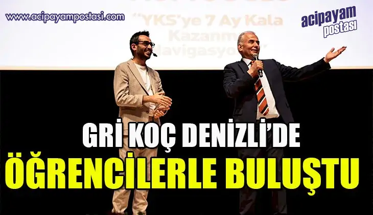 Gençlik
                    Buluşmaları, Gri Koç’u
                    ağırladı