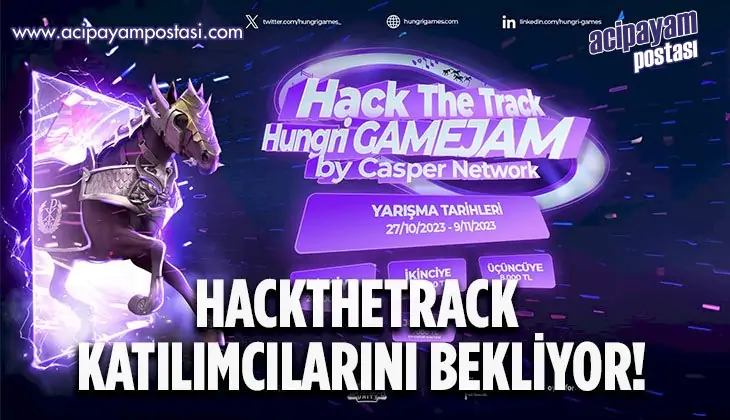 HackTheTrack: Hungri X Casper GameJam
                    katılımcılarını bekliyor!
