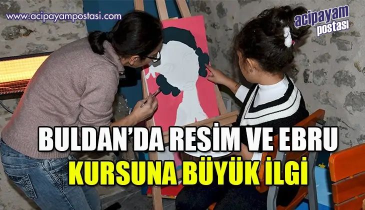 Resim ve Ebru
                    Kursuna büyük ilgi